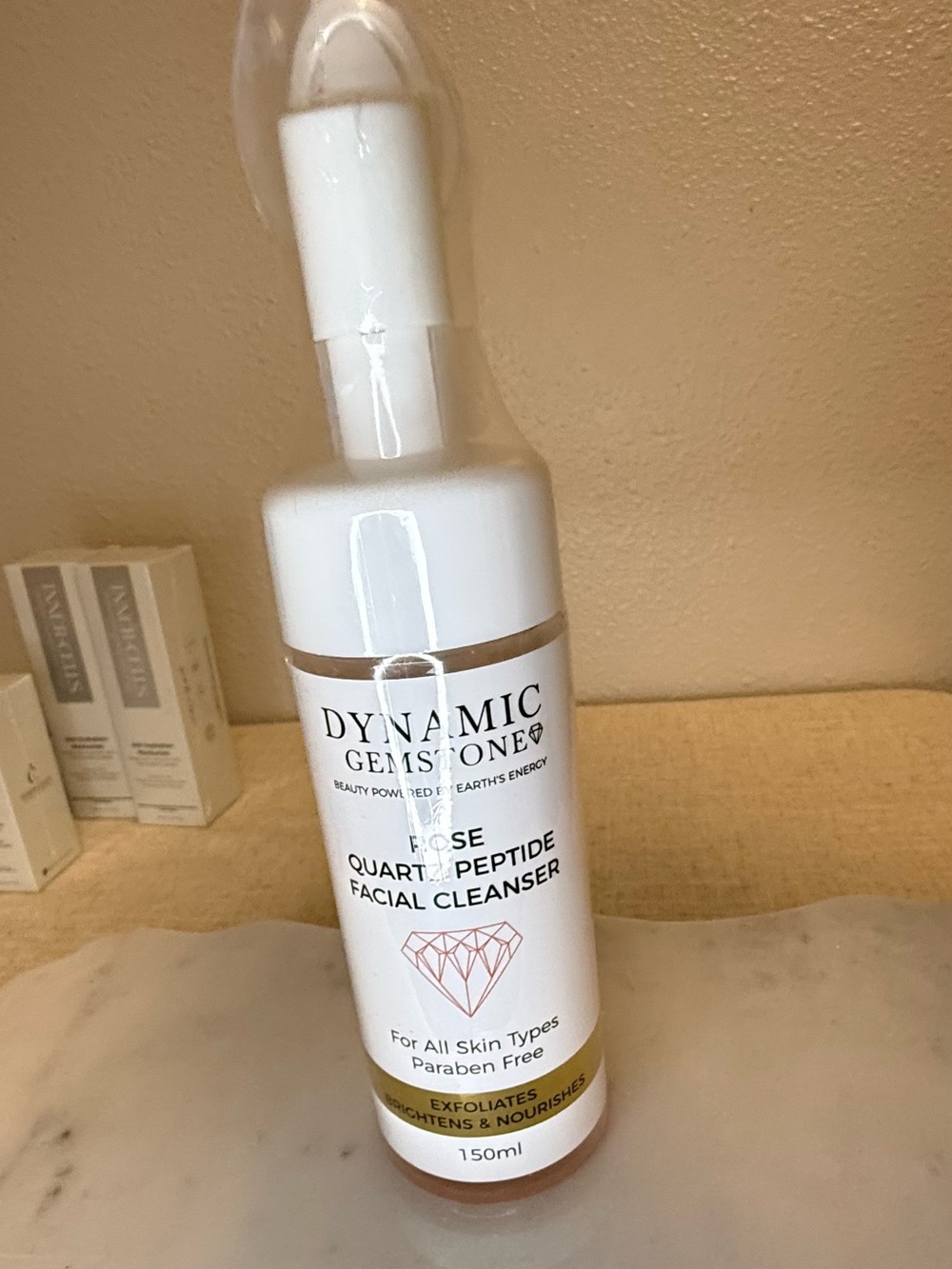 Rose Quartz Peptide Facial Cleanser